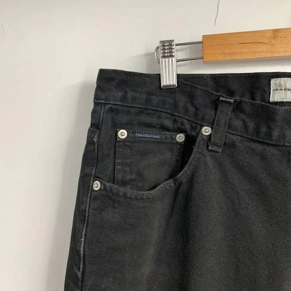 Calvin Klein Men's Classic Vintage 5 Pocket Straight Leg Denim Jeans Size 34x31 - Picture 4 of 13